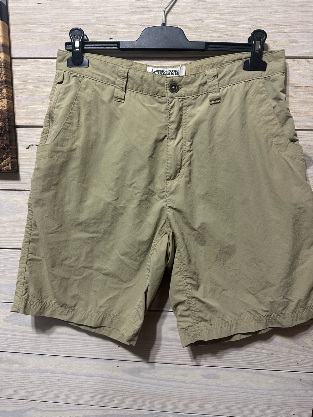 Mountain Khakis Men’s Tan Performance Shorts